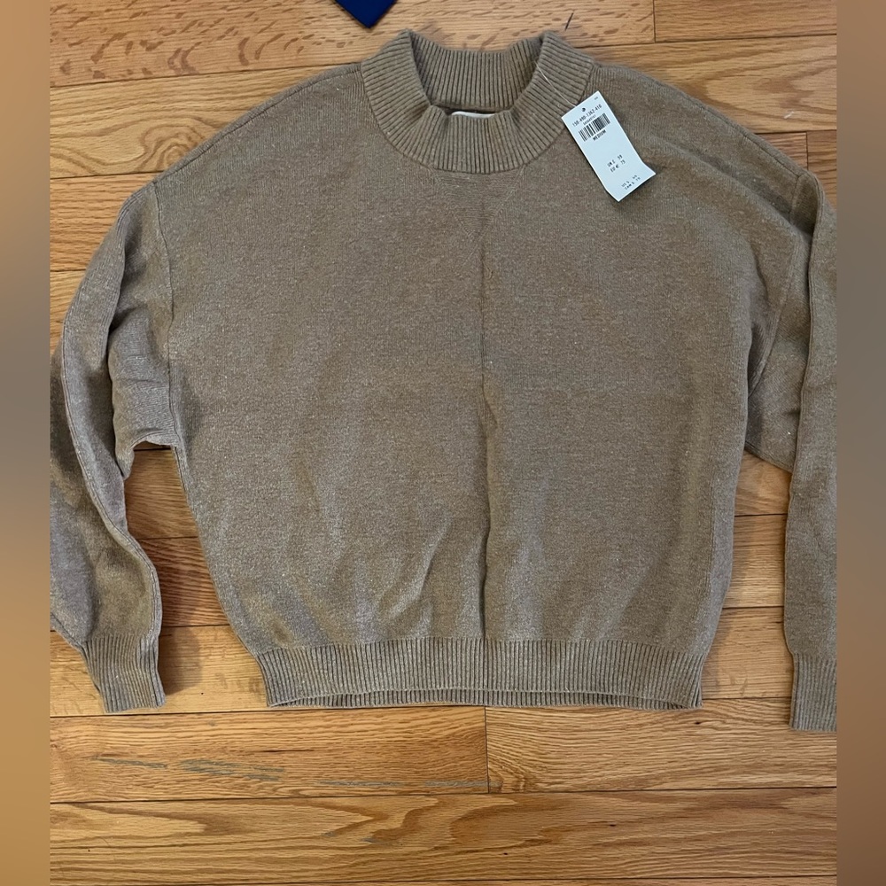 Tan Abercrombie sweater